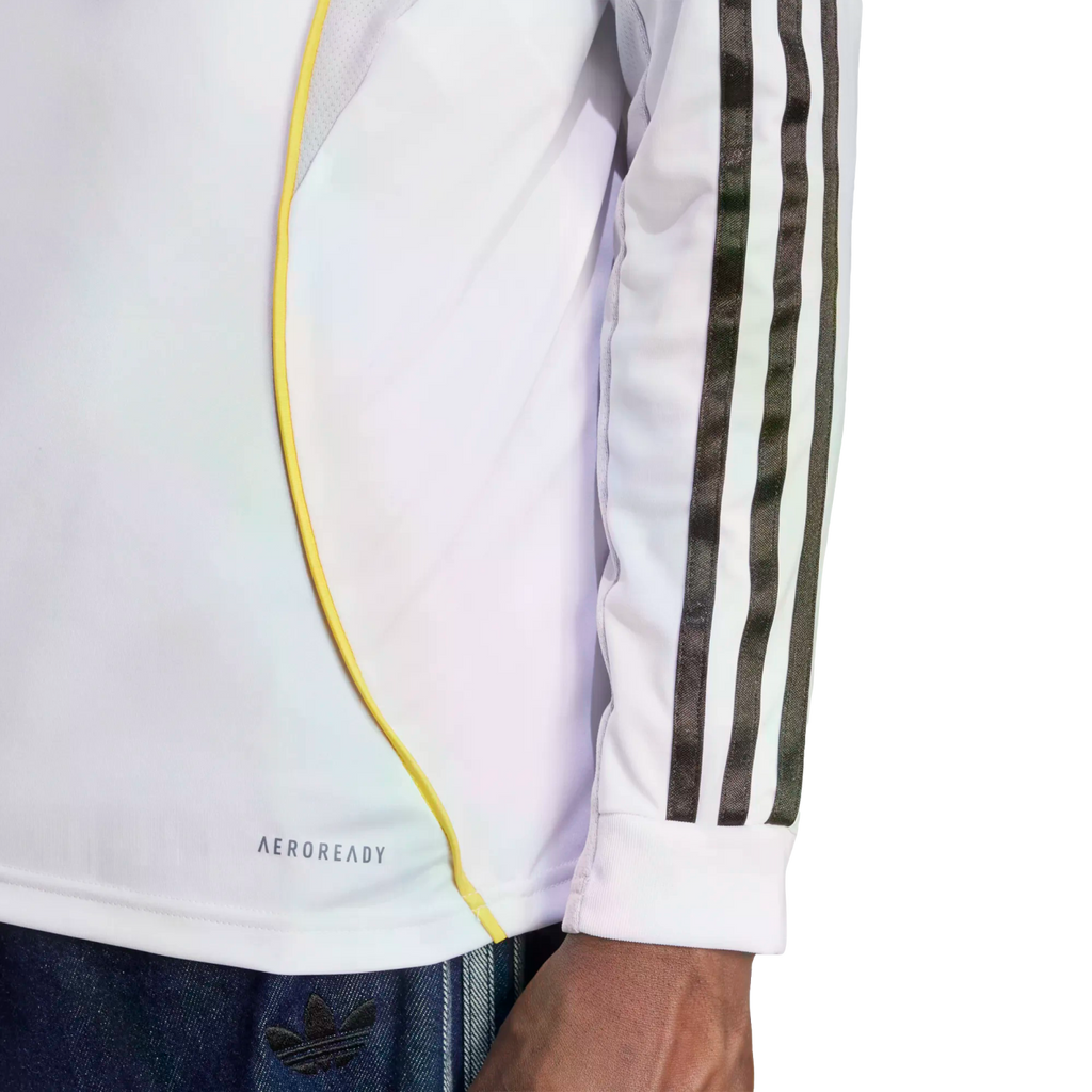 Adidas Real Madrid 25/26 Long Sleeve Home Jersey