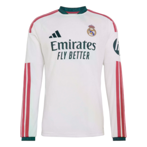 Adidas Real Madrid 26/27 Long Sleeve Home Jersey