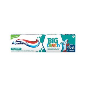 Aquafresh Toothpaste Kids Big Teeth 6-8 Yrs 50ml