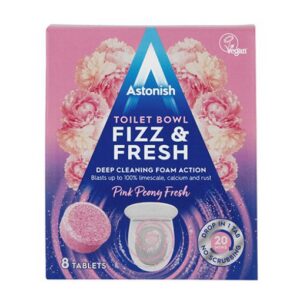 Astonish Toilet Bowl Tabs-Pink Peony (25gx8s)