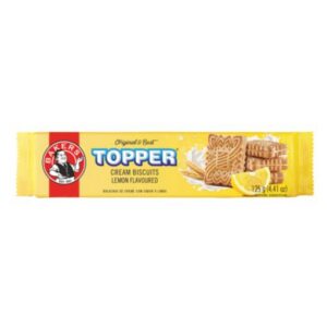 Bakers Topper Lemon Biscuit 125g