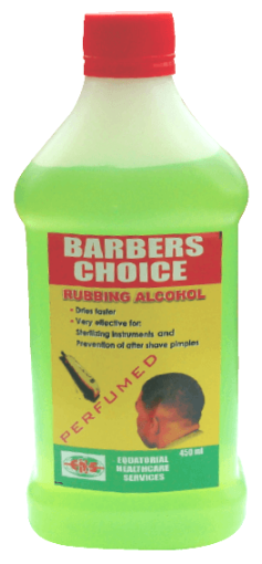 Barbers Choice Rubbing Alcohol Perfumed 450ml