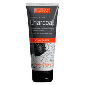 Beauty Formulas Charcoal Clay Mask 100ml