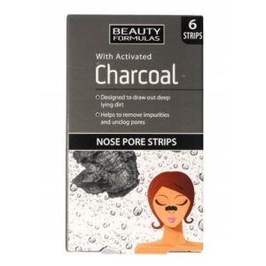 Beauty Formulas Charcoal Nose Pore Strips 6s