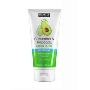 Beauty Formulas Face Scrub Cucumber & Avocado 150ml