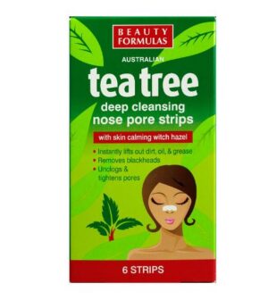 Beauty Formulas Pore Strips Tea Tree 6s