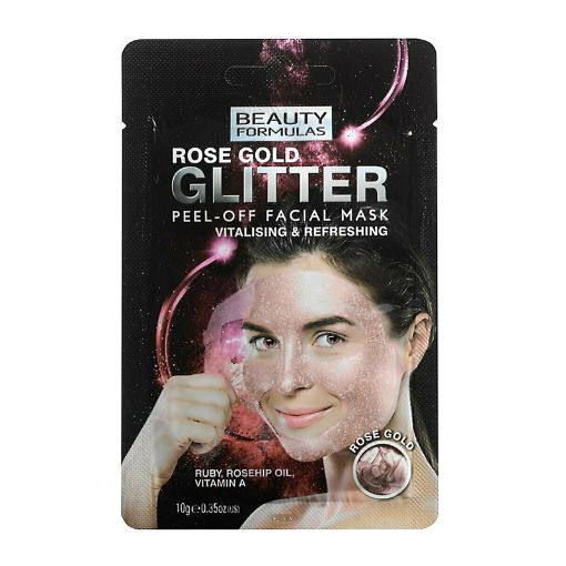 Beauty Formulas R.Gold Glit.Peel Off Msk 10g