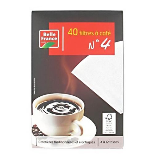 Belle France Coffee Filter (No.4) 40's