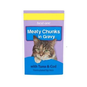 Best-One Cat Food Pouch Tuna & Cod 100g