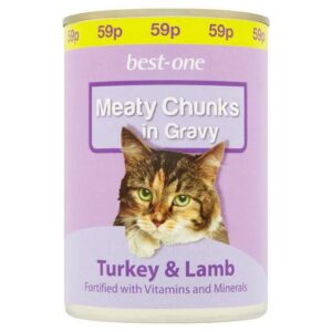 Best-One Cat Food Turkey&Lamb In Gravy 400g