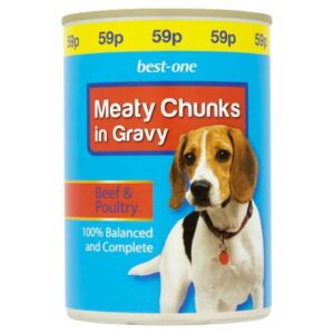 Best-One Dog Food Beef&Poultry Chunk Gravy 400g