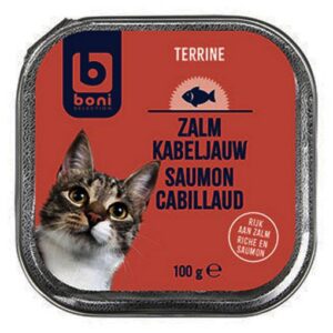 Boni Cat Terrine Salmon-Cod 100g