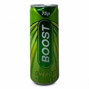 Boost Energy Lemon&Lime Can 250ml