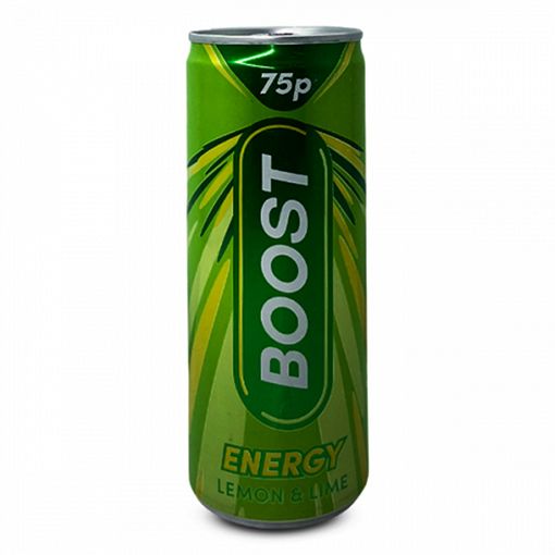 Boost Energy Lemon&Lime Can 250ml