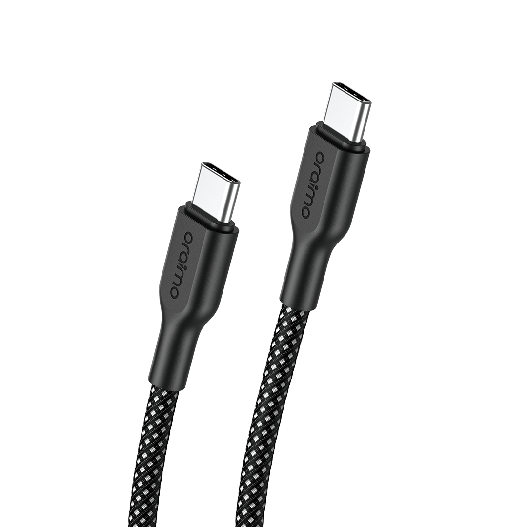 Braid 3A 60W Fast Charging Type-C to Type-C Cable 1M