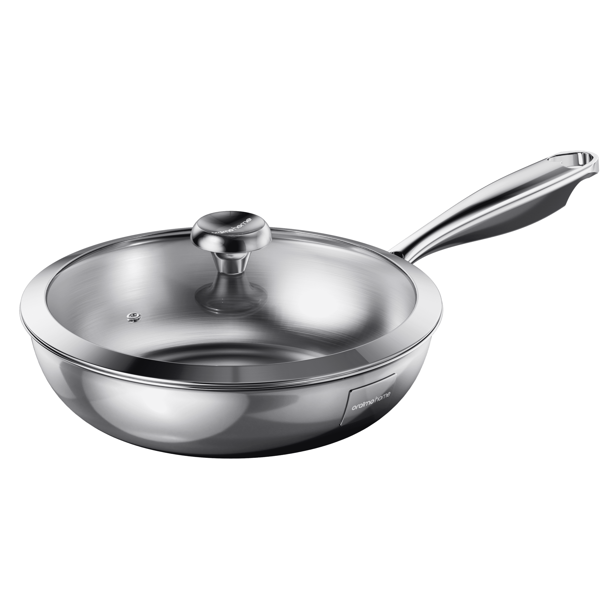 ChefFlare Durable Premium Stainless Steel Deep Fry Pan