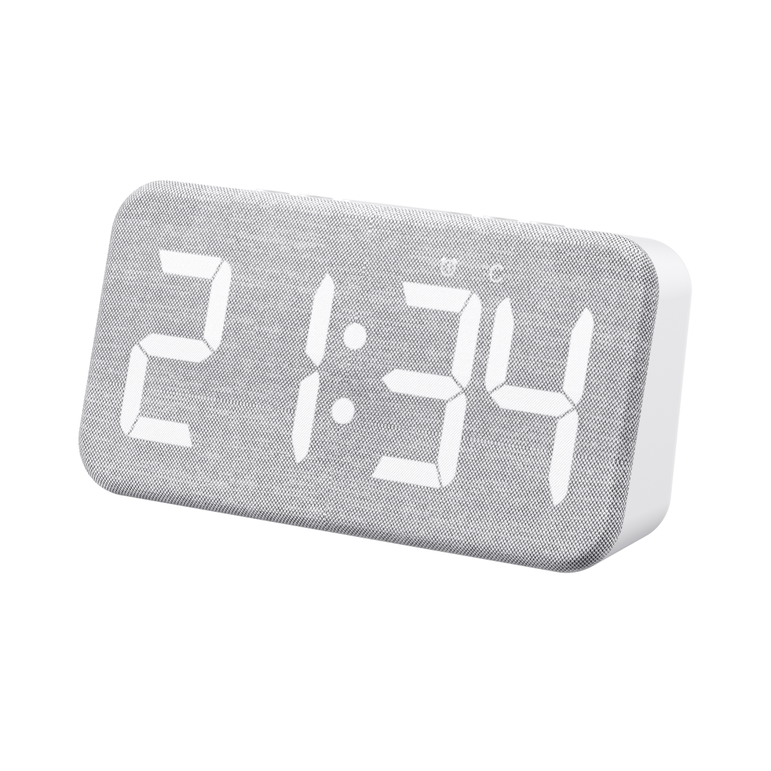 ClockPoint Air Rechargeable Alarm Clock
