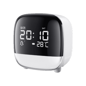 ClockPoint Plus Multi-Use Rechargeable Digital Clock With Touch Light