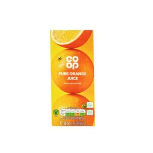 Co-OP Pure Orange Juice 1ltr