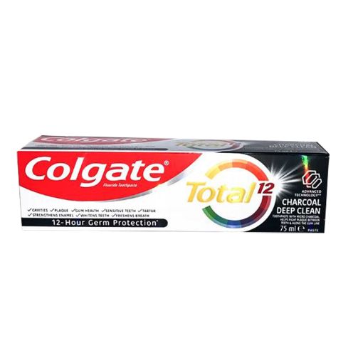 Colgate Toothpaste Total Charcoal Deep Clean 75ml