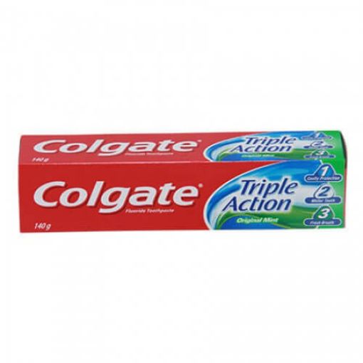 Colgate Toothpaste Triple Action Original Mint 140g
