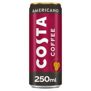 Costa Coffee Americano Can RTD 250ml