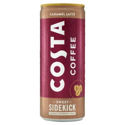 Costa Coffee Caramel Latte Can RTD 250ml