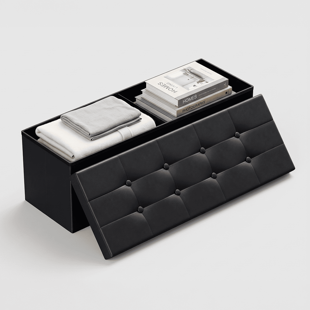 Cozy Plus Extra-Large Foldable Design Storage Ottoman