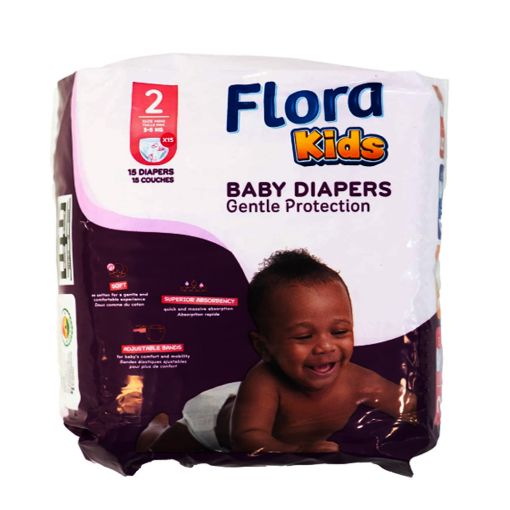 Delta Flora Baby Diapers Mini 3-5kg 15s