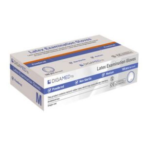 Digamed Latex Examination Gloves 100s