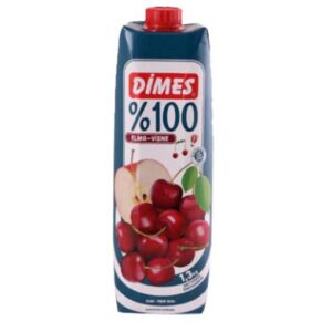 Dimes 100% Apple Sourcherry 1ltr