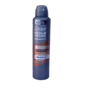 Dove Deo Spray Men Min.Powder+Sandalwood 250ml