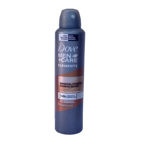 Dove Deo Spray Men Min.Powder+Sandalwood 250ml