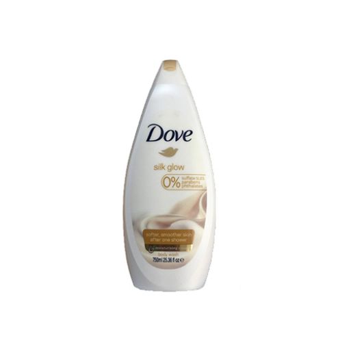 Dove Silk Glow Body Wash 750ml