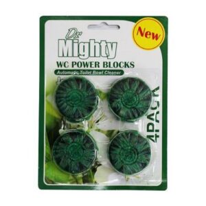 Dr.Mighty Wc Powder Blocks Green 4s