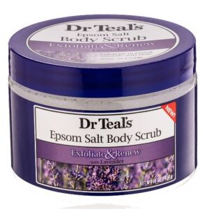 Dr.Teals Epsom Salt Body Scrub Lavender 16oz