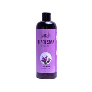 Earth Seed Black Soap Lavender 500ml