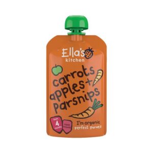 Ellas Kitchen Carrots, Apples & Parsnips 120g