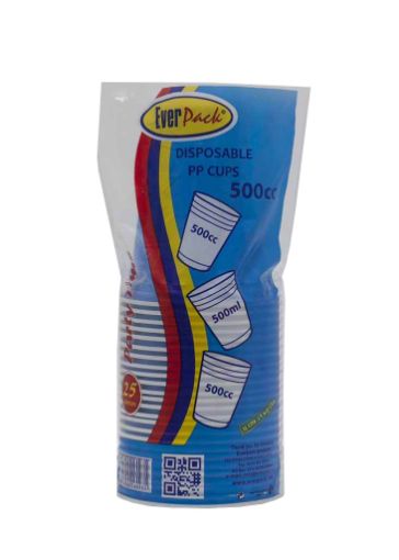 Everpack Disposable Cups 500cc