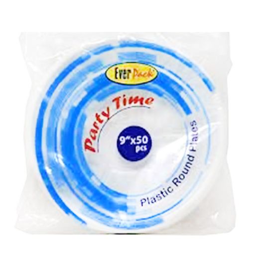 everpack Plastic plate 9" 50s