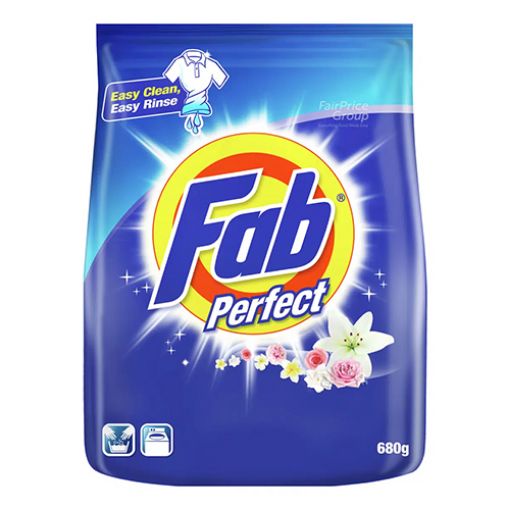 FAB Detergent Powder Perfect 680g