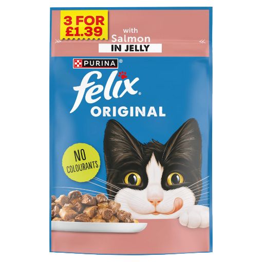 Felix Cat Pouch Salmon 85g