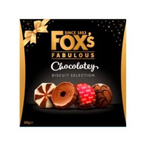 Fox Fabulous Chocolatey Biscuit Selection Box 365g