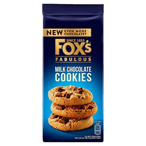 Foxs Fab.Milk Chocolate Cookies 180g