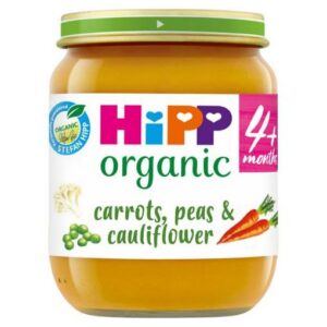 HiPP Organic Carrots/Cauliflower&Peas 4+ 125g