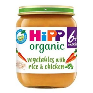 Hipp Organic Veg.+Rice & Chicken 6+ 125g