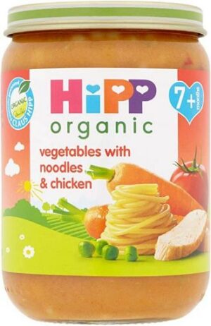 Hipp Organic Vegetable Noodles & Chicken 7+ Months 190g