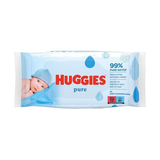 Huggie Baby Wipes Pure 72s