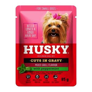 Husky Pouch Cuts In Gravy Mixed Grill 85g
