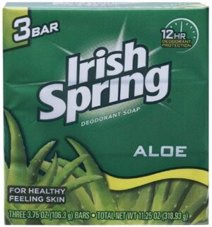 Irish Spring Soap Aloe 100gX3s
